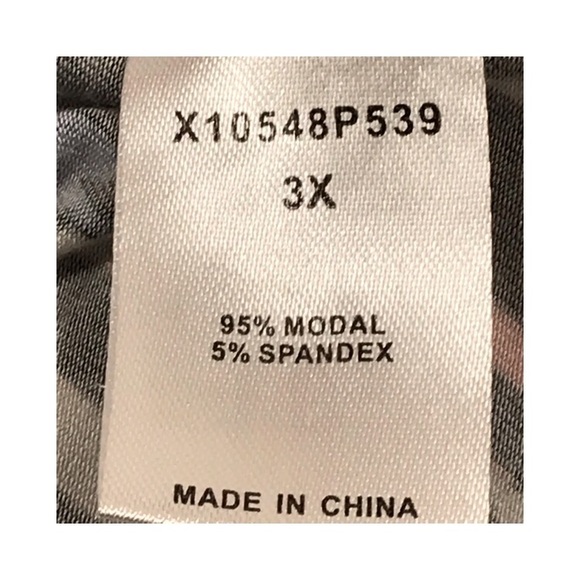 TART Grecia multicolored geometric print sleeveless jersey dress 3X - Picture 9 of 9